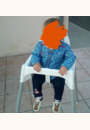 avis Chaise haute avec ceinture Antilop par Emeline