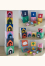 avis Cubes imagiers empilables et animaux en bois - Manibul par Pauline