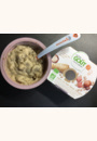 avis Le Petit Plat beige : haricots coco, poulet fermier, champignons par Sophie