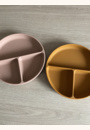 avis Lot de 2 assiettes à compartiment Stacy - Mustard / Tuscany rose mix par Karen