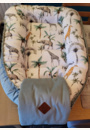 avis Cocon bébé matelassé - nid réducteur de lit, Eucalyptus par Celine