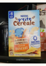 avis P'tite Céréale aux céréales complètes saveur Biscuit, 0 sucres ajoutés par Gwendoline