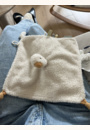 avis Doudou carré oie Newborn Natural par Marion