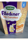 avis Céréales Blédiner - Riz Carottes  par karen