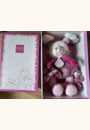 avis Doudou attache sucette Cerise Lapine par Nahomi