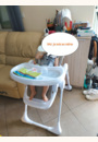 avis Chaise haute réglable Jude 0+ par Céline