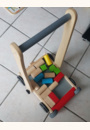 avis Chariot de marche en bois avec cubes par MARION