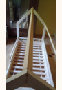 avis Lit cabane H bois naturel par lionel