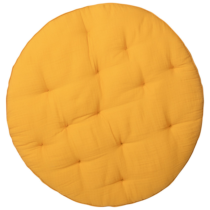 Tapis d'éveil en coton effet capitonné