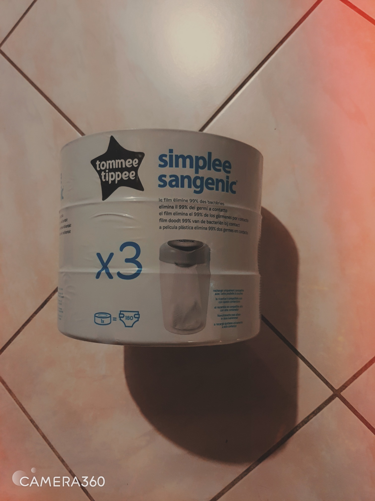 Recharge pour poubelle à couches Sangenic Simplee TOMMEE TIPPEE