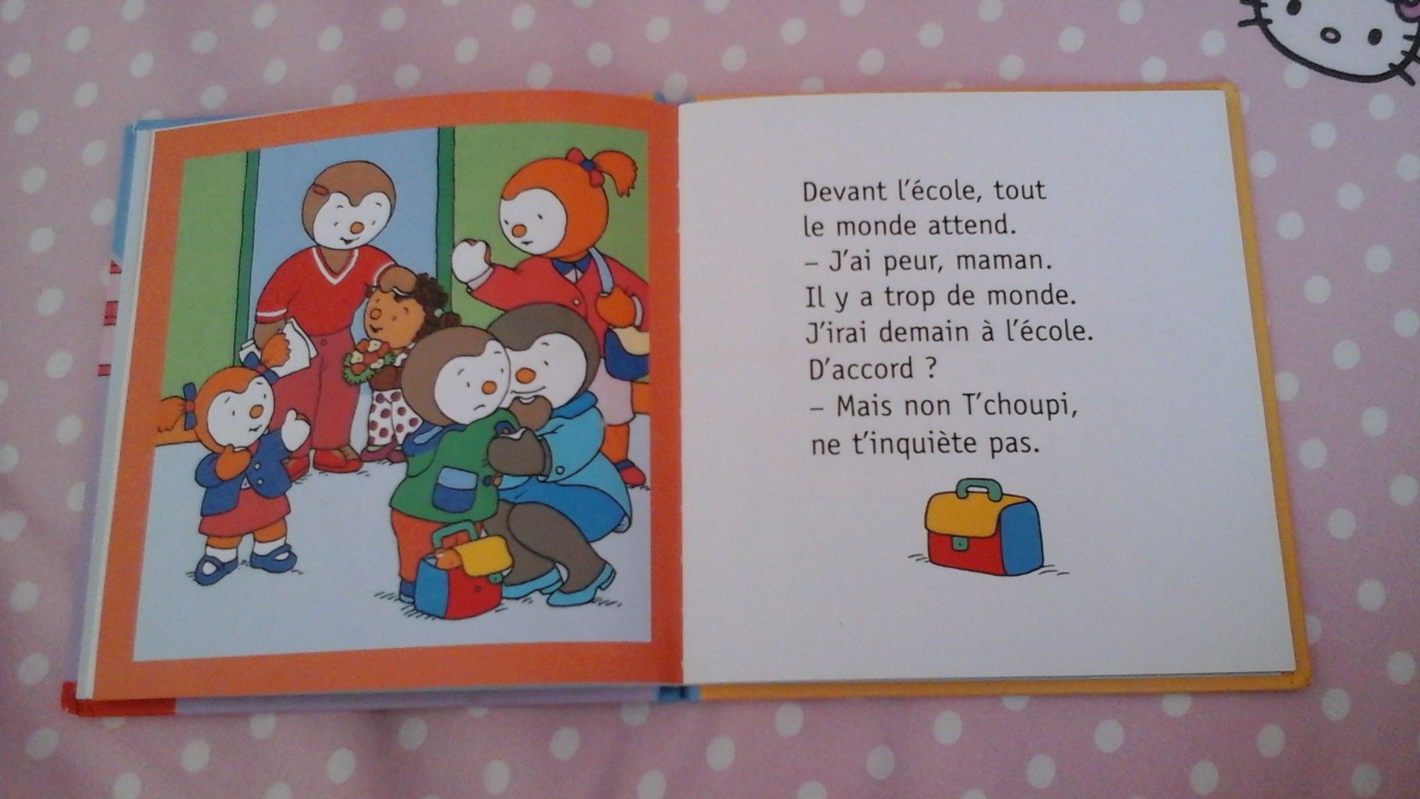 Livre T'choupi rentre à l'école Page 2 : Comparateur, Avis, Prix ...