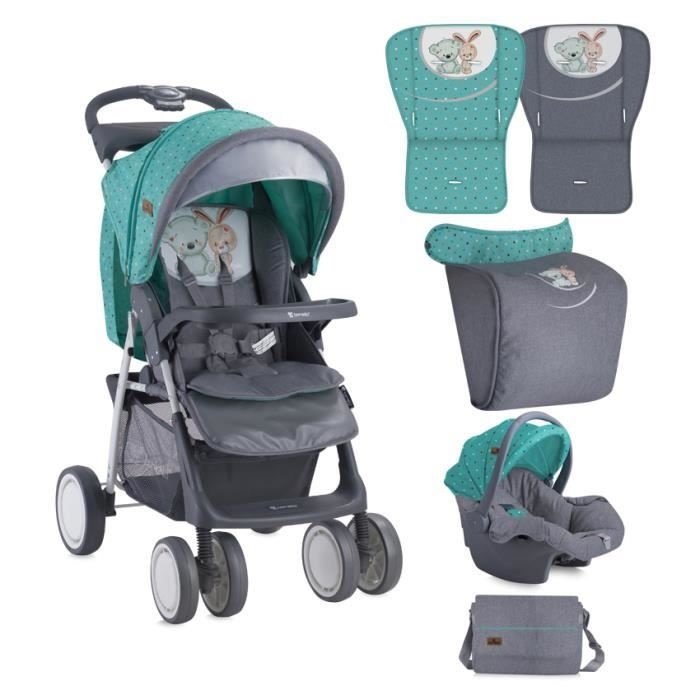 Poussette combinée Foxy Set (avec siège auto)
