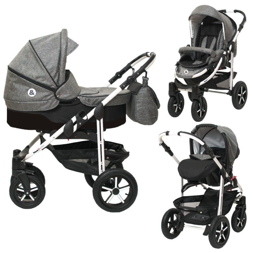 Poussette combinée 3 en 1