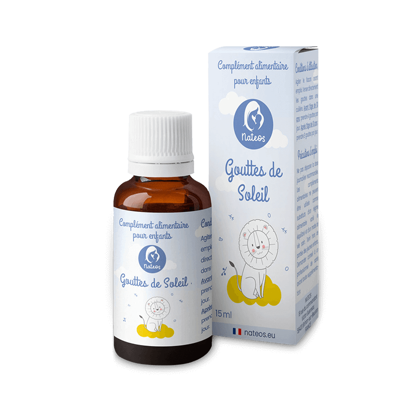 Complément alimentaire pour enfants Gouttes de soleil