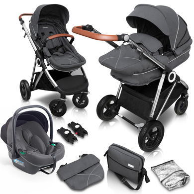 Poussette trio combinée 3en1 Halime