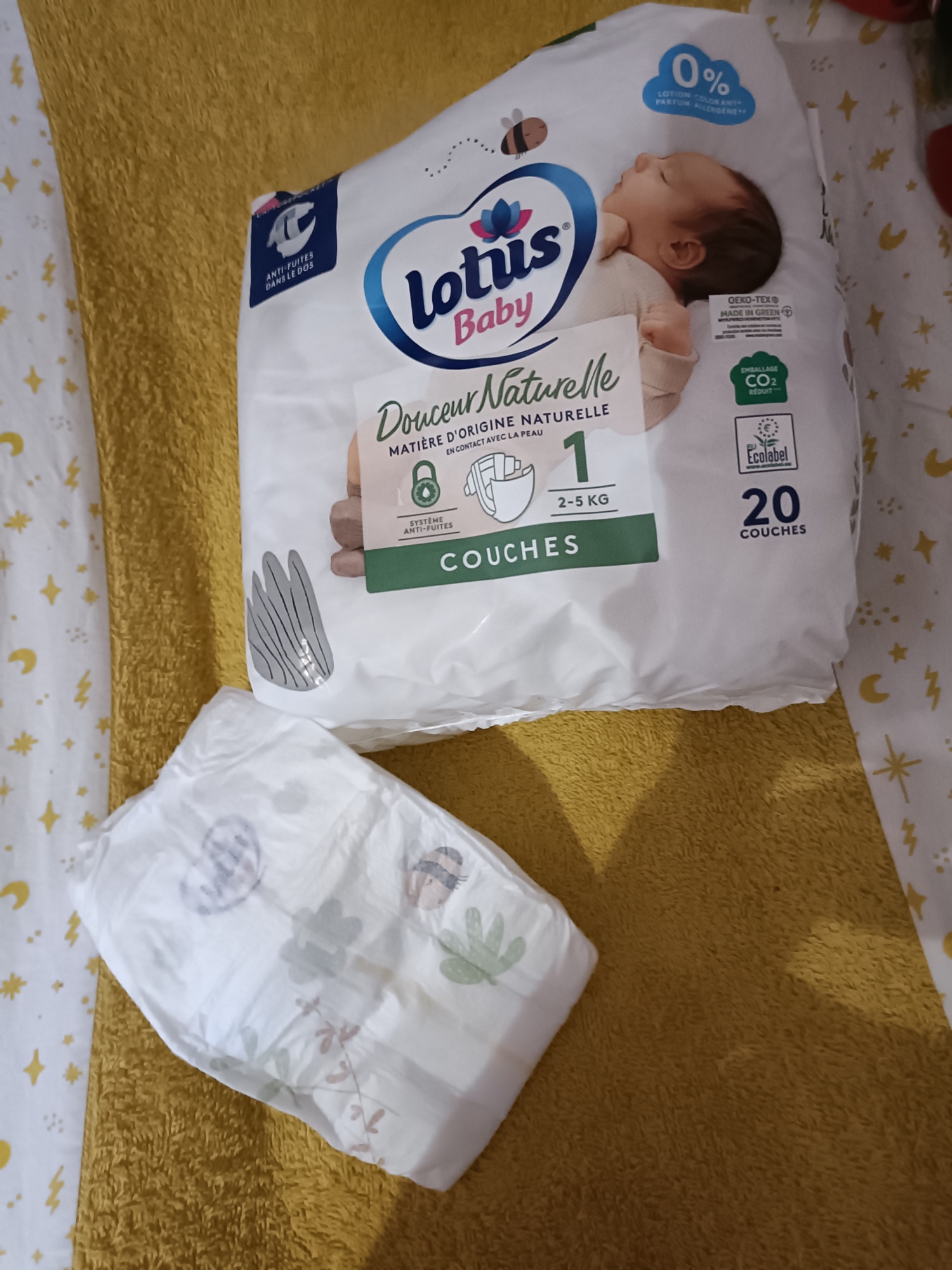 Couches Lotus Baby Natural Touch LOTUS BABY Comparateur, Avis, Prix