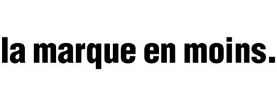 la marque en moins.
