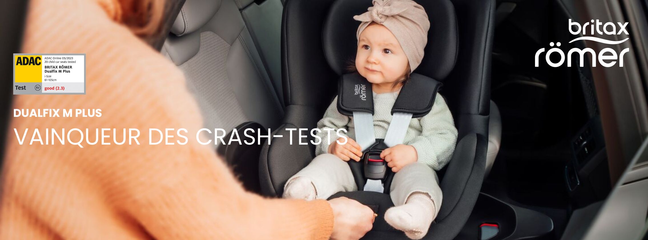 Baby Test Siège-auto DUALFIX M PLUS Britax Römer