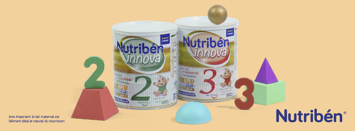 Baby Test Lait Innova® 2 et 3 NUTRIBEN