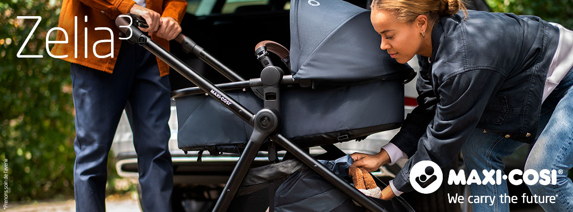 Baby Test Poussette Zelia³ MAXI-COSI