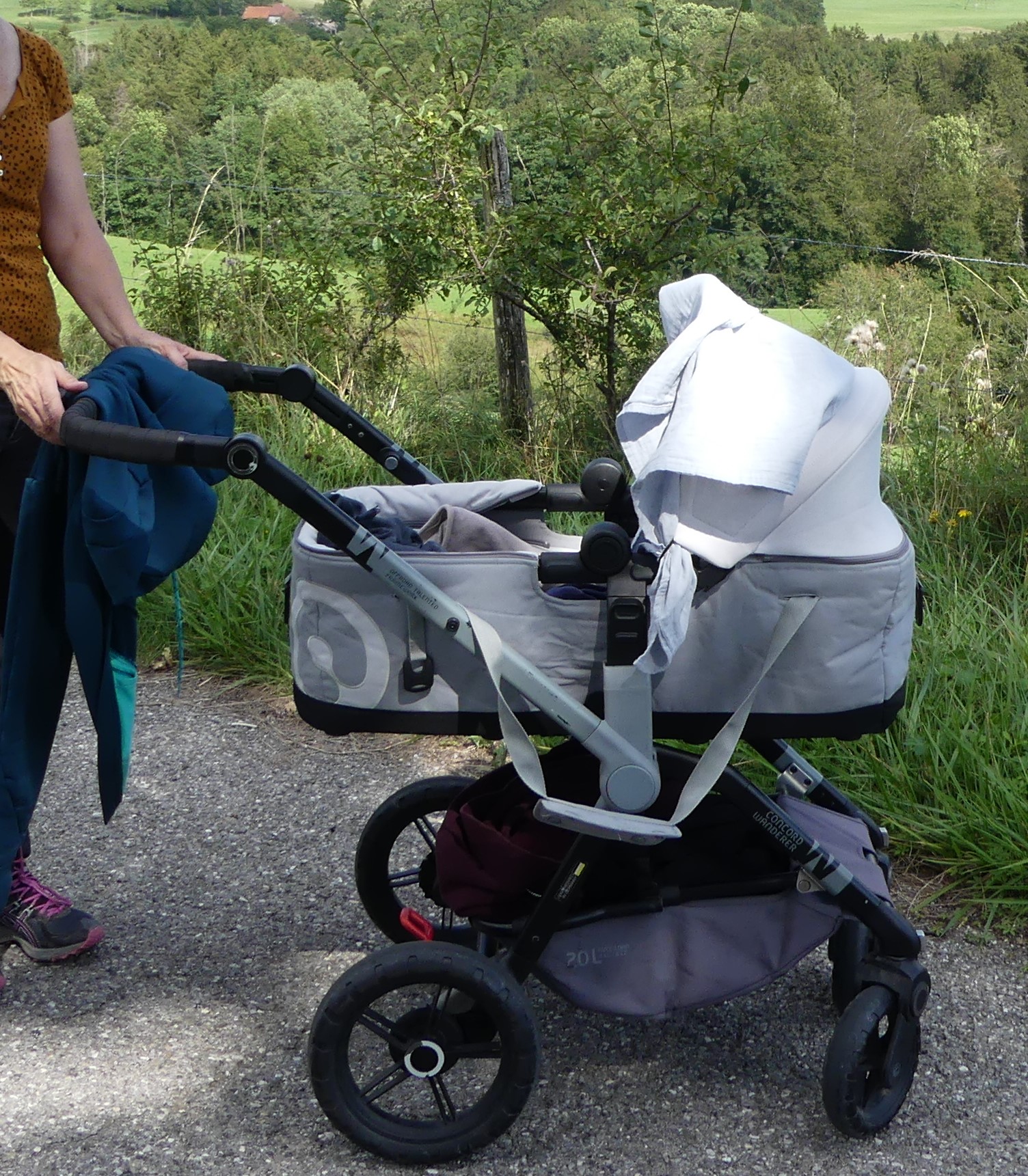 poussette concord wanderer mobility set