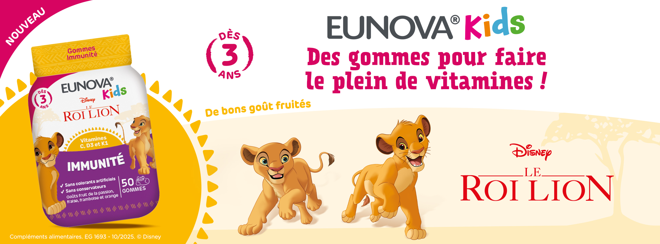Kid Test Gommes Immunité EUNOVA Kids