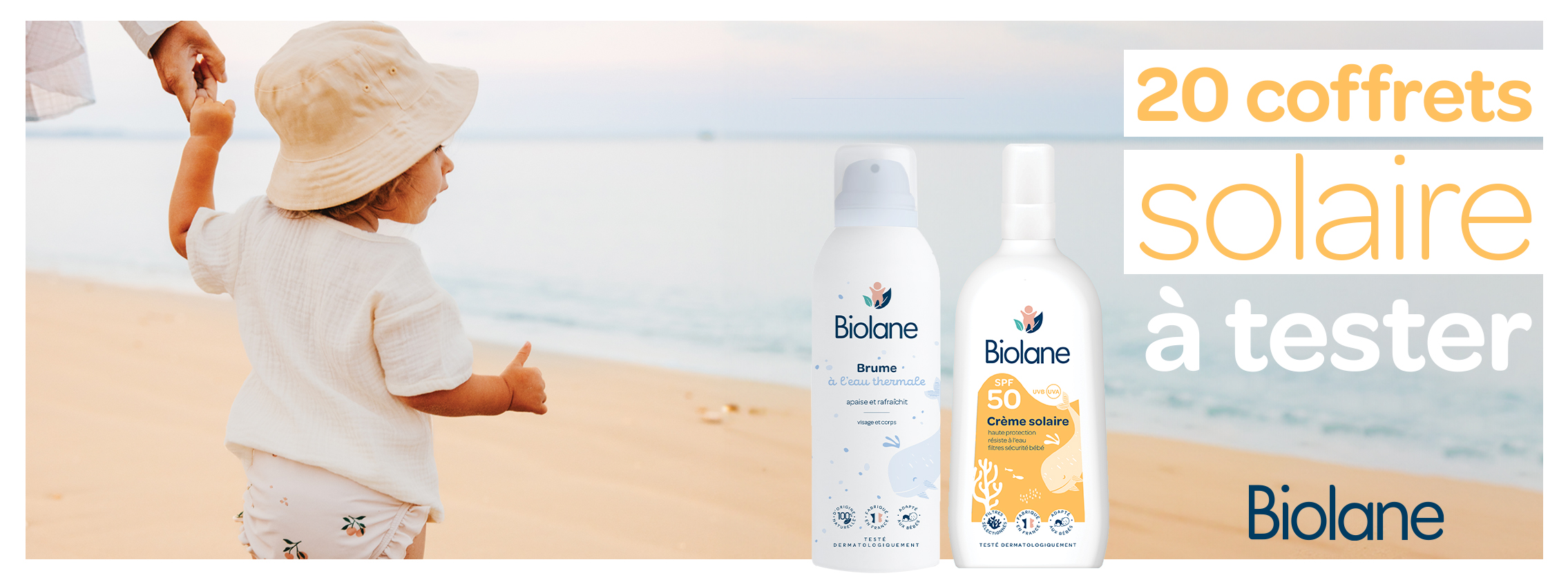 Baby Test Coffret solaire Biolane