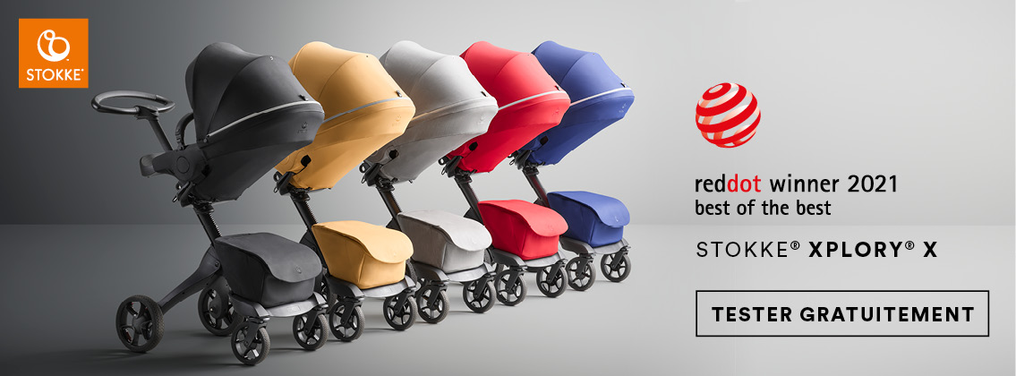 Baby Test Poussette  Xplory® X STOKKE
