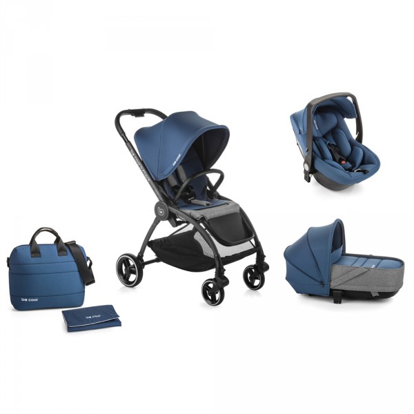 Trio poussette Outback, siège auto Beone et nacelle Crib