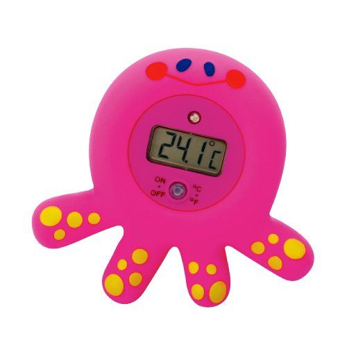Thermomètre de bain électronique pieuvre