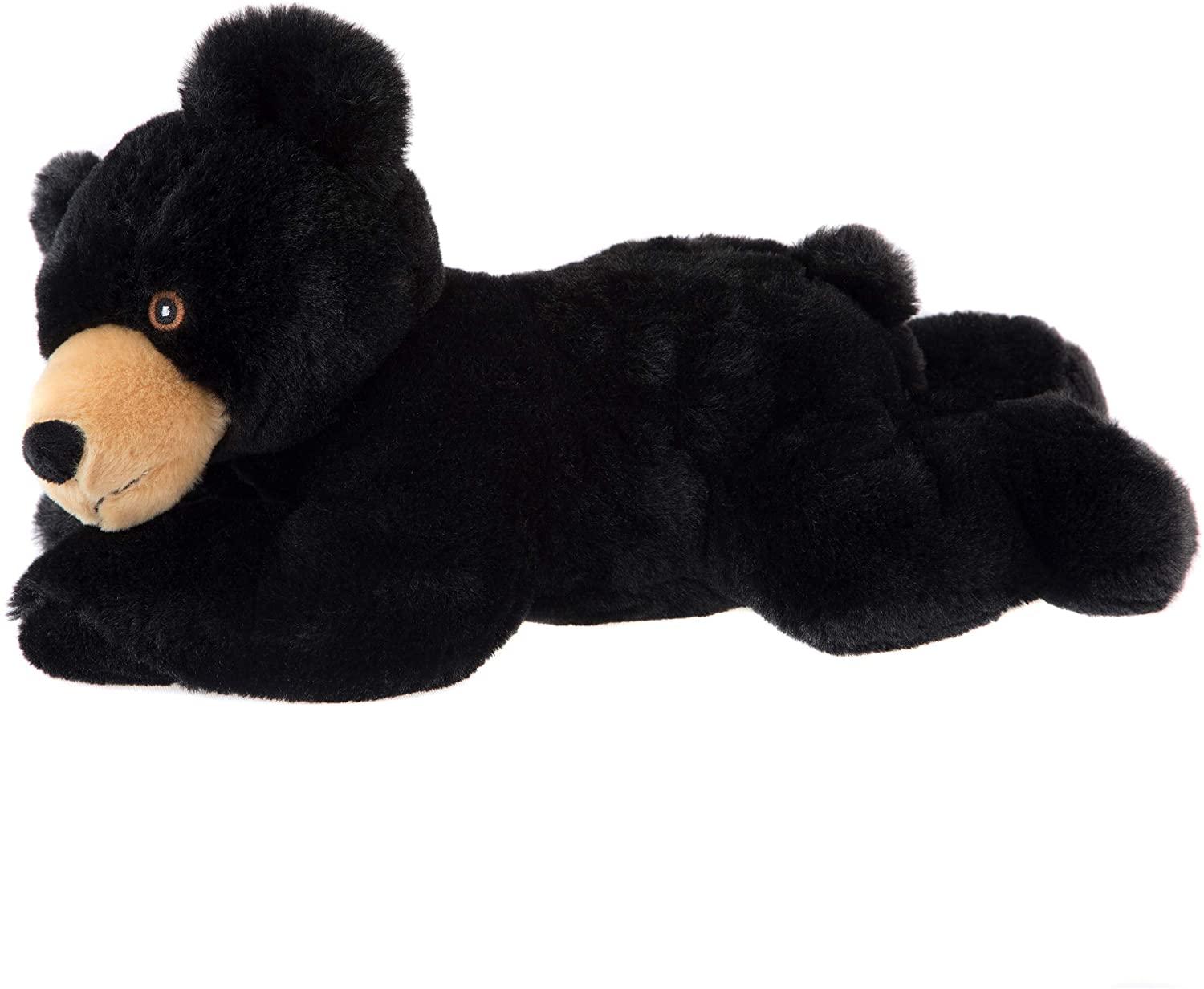 Wild Republic Ecokins Plüschtier Schwarzbär – 30 Cm, Aus Recycelten PET-Flaschen, Kuschelweich