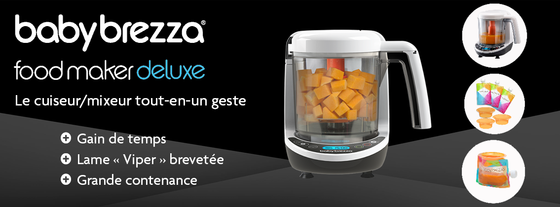 Baby Test Cuiseur/mixeur Food Maker Deluxe BABY BREZZA