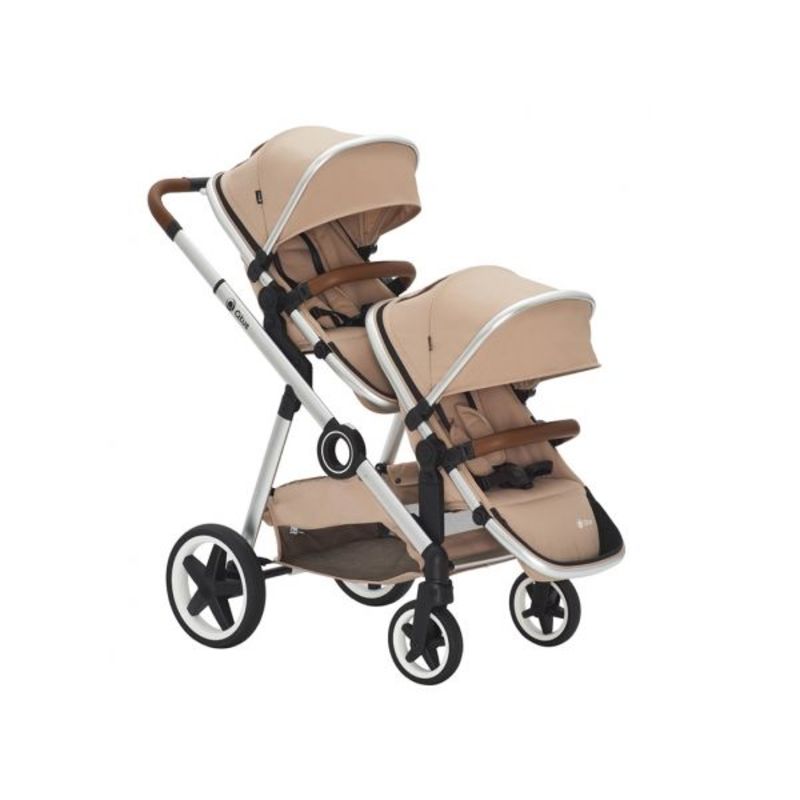 poussette simple transformable en double