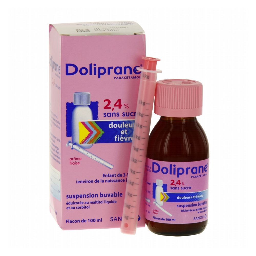 Doliprane 2 4 Suspension Buvable Comparateur Avis Prix Consobaby