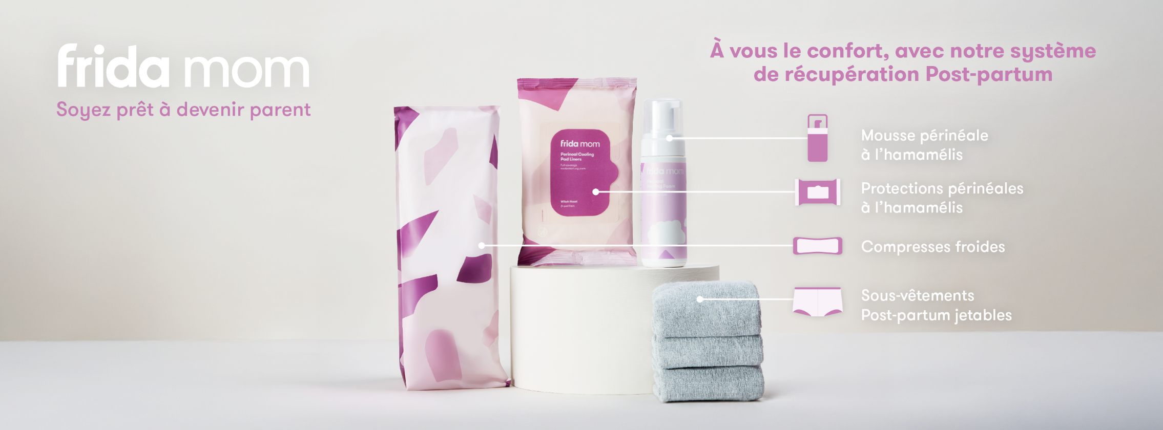 Baby Test Kit de base pour récupération post-partum Frida