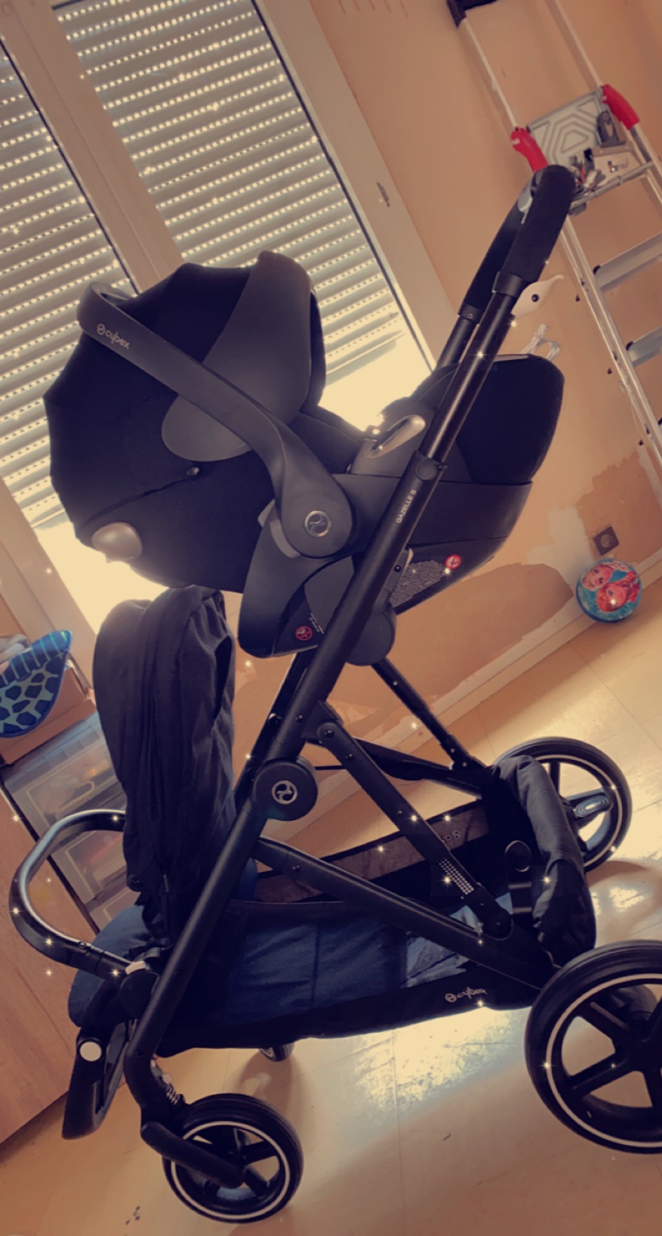 poussette double gazelle cybex