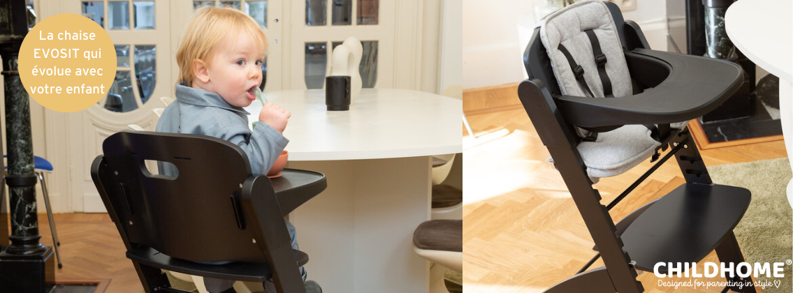 Baby Test Chaise évolutive Evosit CHILDHOME