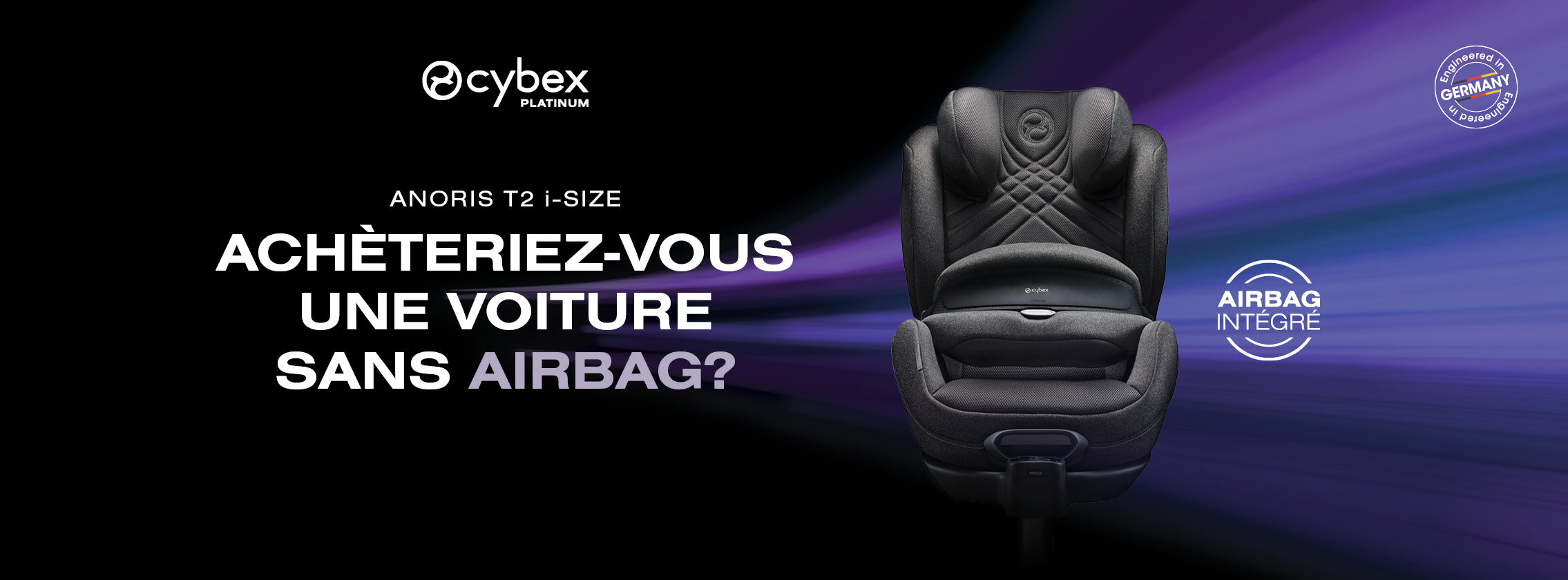 Baby Test Siège auto Anoris T2 i-Size CYBEX