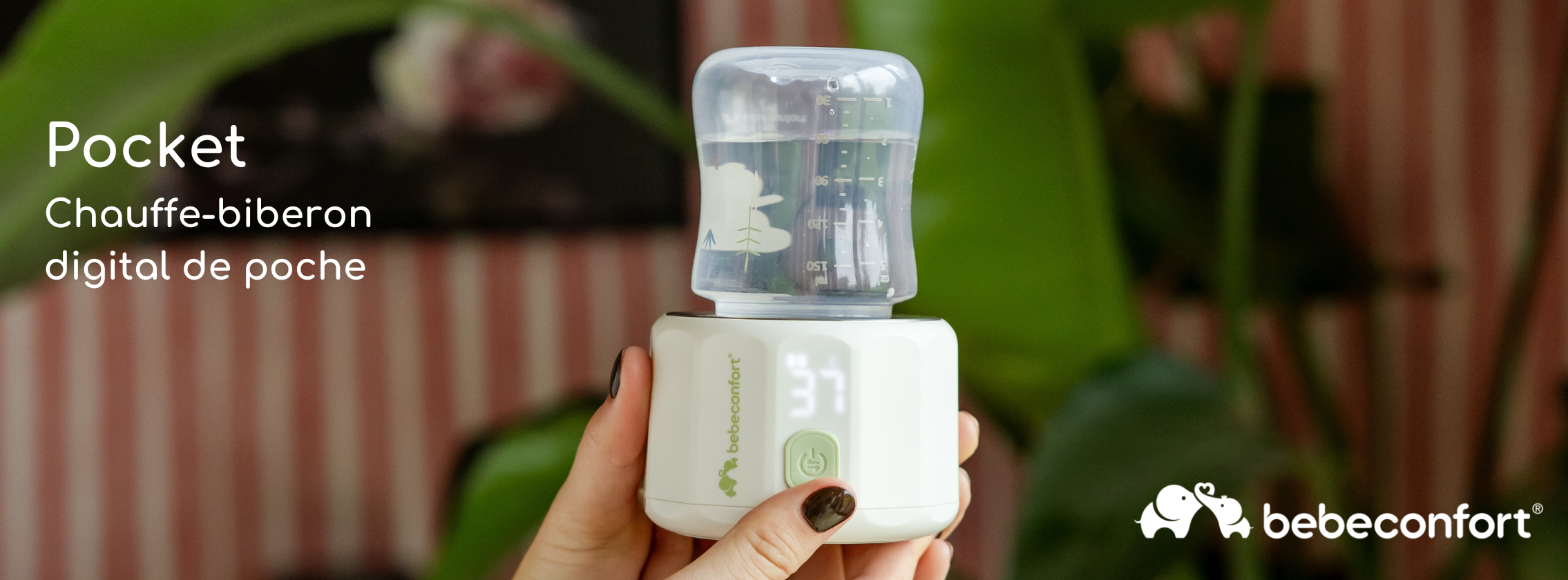 Baby Test Chauffe-biberon digital Pocket Bebeconfort