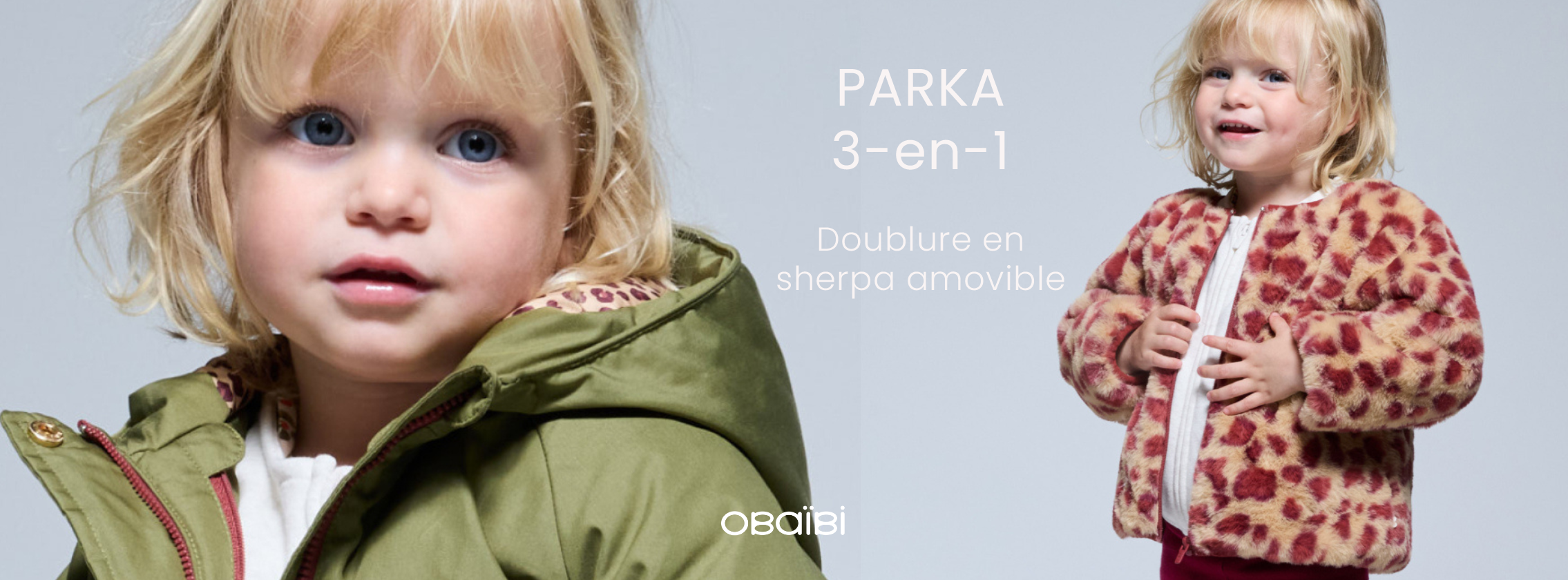 Baby Test Manteau doublé Obaïbi