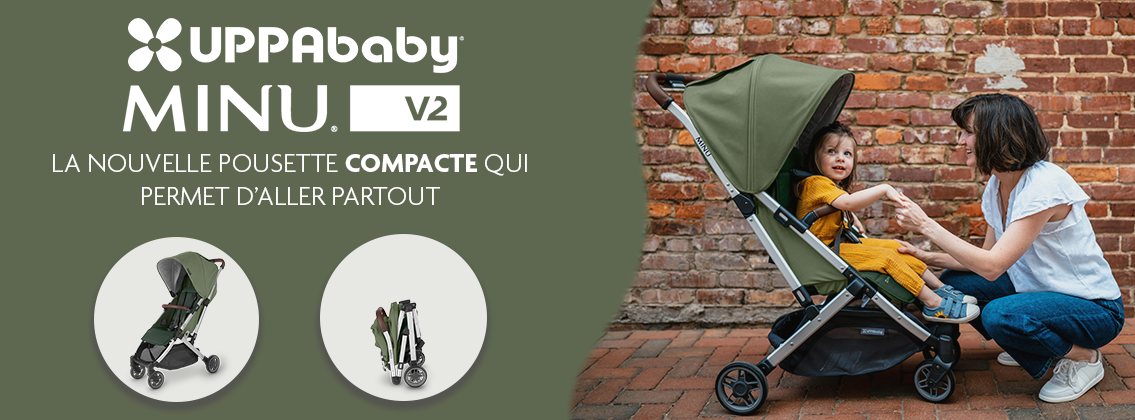 Baby Test Poussette MINU V2 UPPABABY