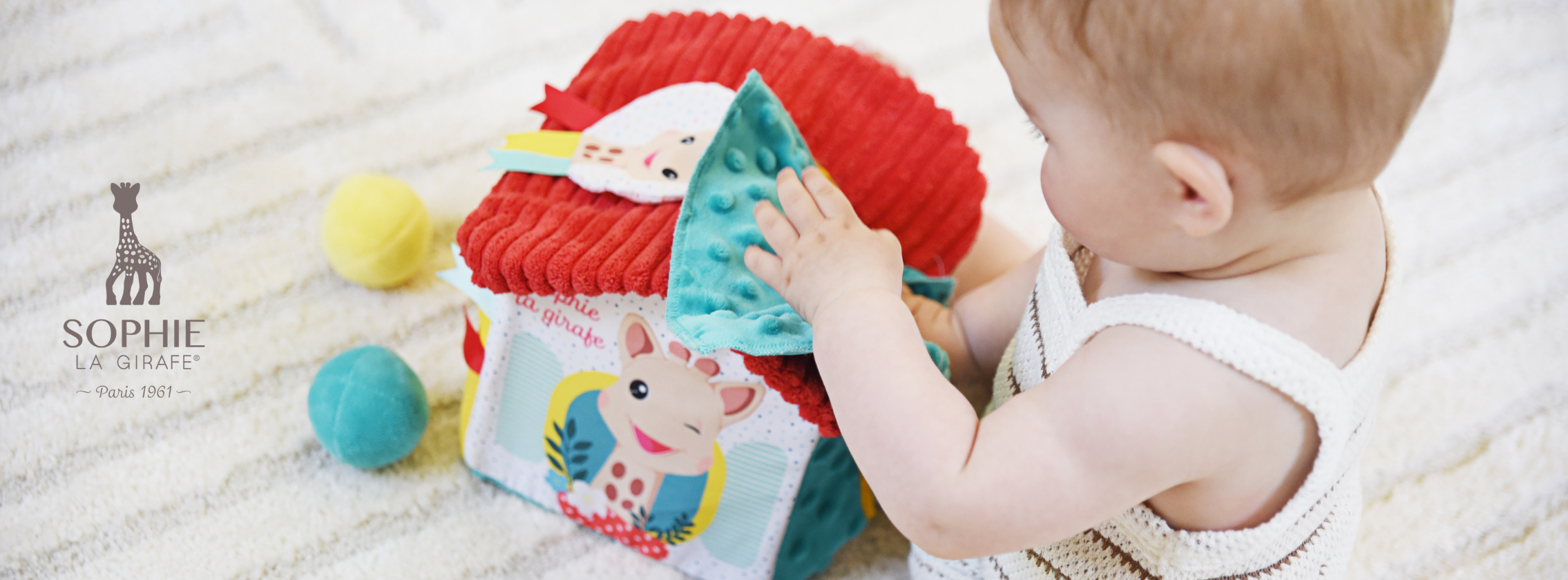 Baby Test Maison des découvertes Sophie la girafe VULLI